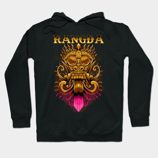 Golden Rangda Hoodie by Nekogama